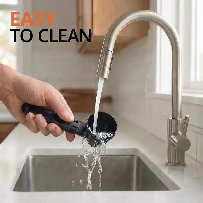 Spill-Proof Funnell scoop