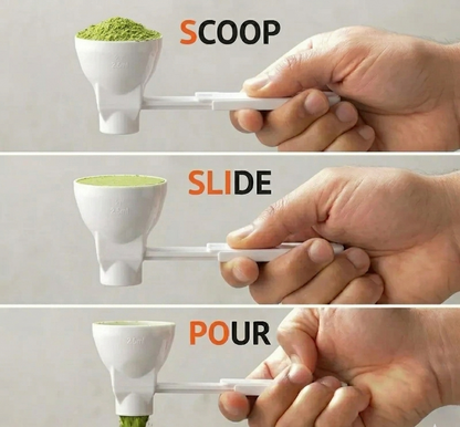 Spill-Proof Funnell scoop
