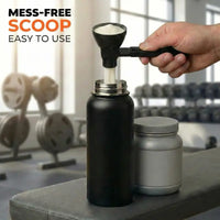 Spill-Proof Funnell scoop